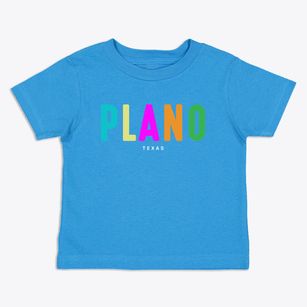 Plano Texas Color Pop Toddler T-Shirt