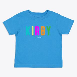 Kirby Texas Color Pop Toddler T-Shirt