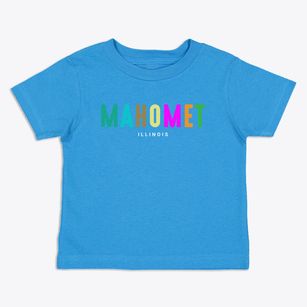 Mahomet Illinois Color Pop Toddler T-Shirt