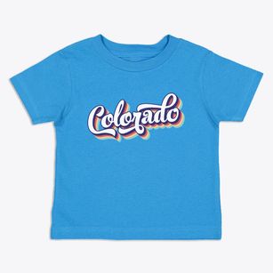  Colorado Retro Candy Vibes Toddler T-Shirt