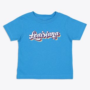  Louisiana Retro Candy Vibes Toddler T-Shirt