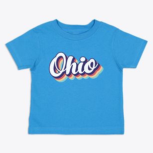  Ohio Retro Candy Vibes Toddler T-Shirt