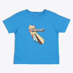  California Retro Art Toddler T-Shirt