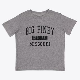 Big Piney Missouri Classic Established Toddler T-Shirt