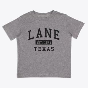 Lane Texas Classic Established Toddler T-Shirt
