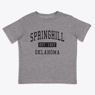 Springhill Oklahoma Classic Established Toddler T-Shirt