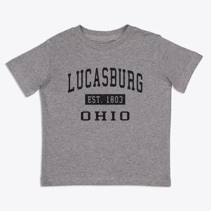 Lucasburg Ohio Classic Established Toddler T-Shirt