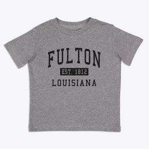 Fulton Louisiana Classic Established Toddler T-Shirt
