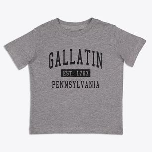 Gallatin Pennsylvania Classic Established Toddler T-Shirt