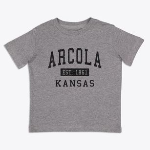 Arcola Kansas Classic Established Toddler T-Shirt