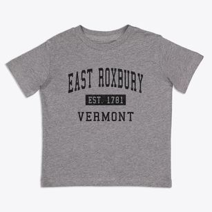 East Roxbury Vermont Classic Established Toddler T-Shirt