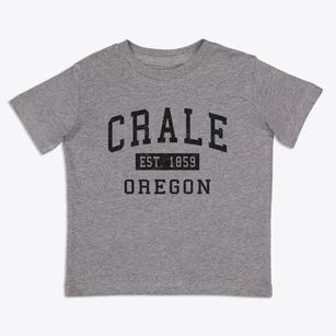 Crale Oregon Classic Established Toddler T-Shirt