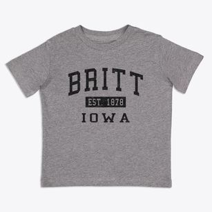 Britt Iowa Classic Established Toddler T-Shirt