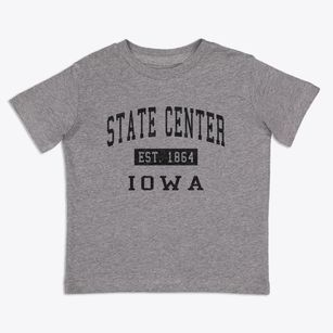 State Center Iowa Classic Established Toddler T-Shirt