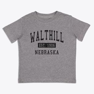 Walthill Nebraska Classic Established Toddler T-Shirt