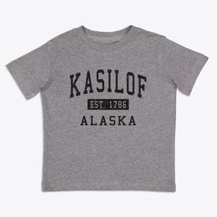 Kasilof Alaska Classic Established Toddler T-Shirt