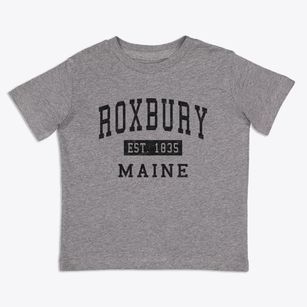 Roxbury Maine Classic Established Toddler T-Shirt