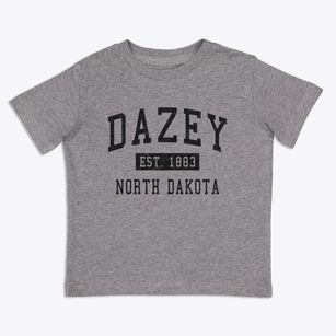 Dazey North Dakota Classic Established Toddler T-Shirt