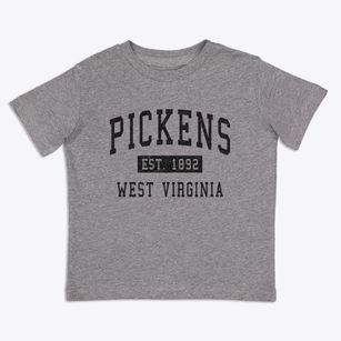 Pickens West Virginia Classic Established Toddler T-Shirt