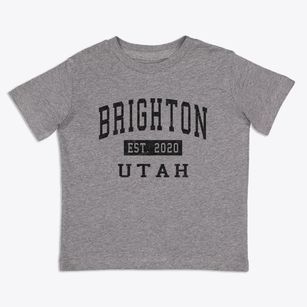 Brighton Utah Classic Established Toddler T-Shirt