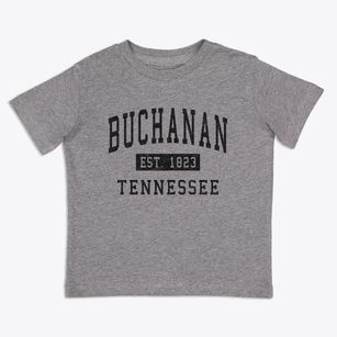 Buchanan Tennessee Classic Established Toddler T-Shirt