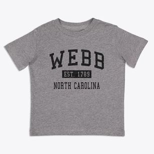 Webb North Carolina Classic Established Toddler T-Shirt