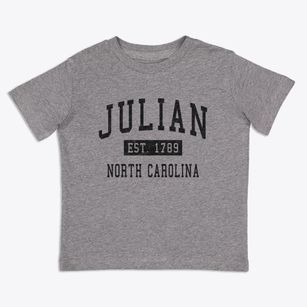 Julian North Carolina Classic Established Toddler T-Shirt