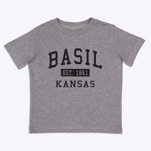 Basil Kansas Classic Established Toddler T-Shirt