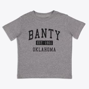 Banty Oklahoma Classic Established Toddler T-Shirt