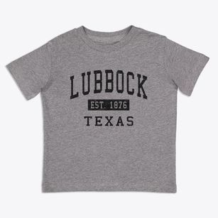Lubbock Texas Classic Established Toddler T-Shirt