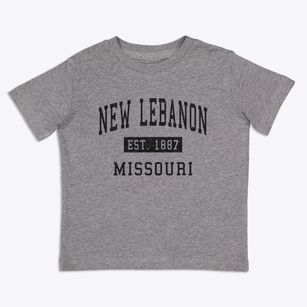 New Lebanon Missouri Classic Established Toddler T-Shirt