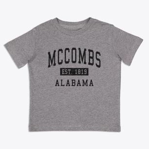 Mccombs Alabama Classic Established Toddler T-Shirt