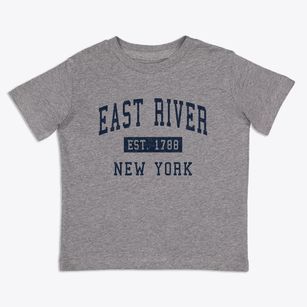 East River New York Classic Established Toddler T-Shirt