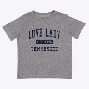 Love Lady Tennessee Classic Established Toddler T-Shirt