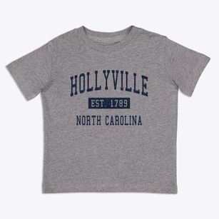 Hollyville North Carolina Classic Established Toddler T-Shirt