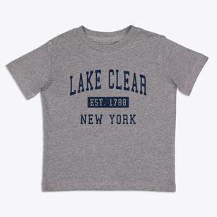 Lake Clear New York Classic Established Toddler T-Shirt
