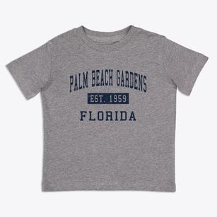 Palm Beach Gardens Florida Classic Established Toddler T-Shirt