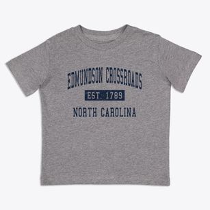 Edmundson Crossroads North Carolina Classic Established Toddler T-Shirt