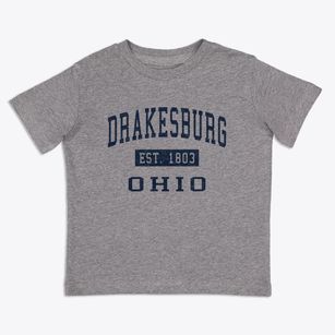 Drakesburg Ohio Classic Established Toddler T-Shirt