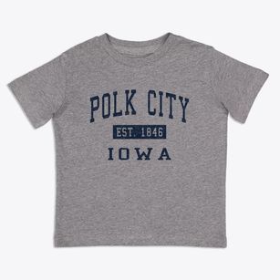 Polk City Iowa Classic Established Toddler T-Shirt