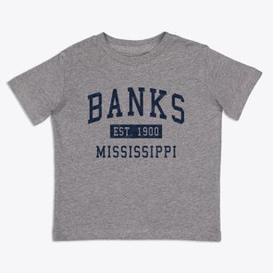Banks Mississippi Classic Established Toddler T-Shirt