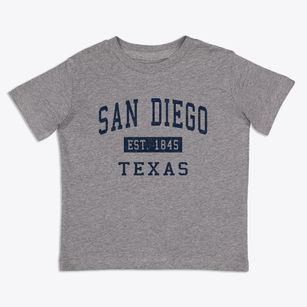 San Diego Texas Classic Established Toddler T-Shirt