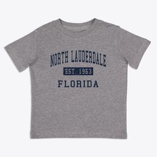 North Lauderdale Florida Classic Established Toddler T-Shirt
