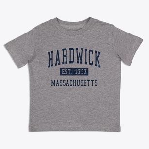 Hardwick Massachusetts Classic Established Toddler T-Shirt