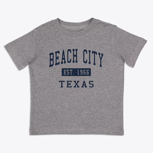 Beach City Texas Classic Established Toddler T-Shirt