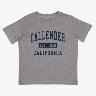 Callender California Classic Established Toddler T-Shirt