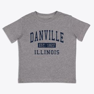 Danville Illinois Classic Established Toddler T-Shirt