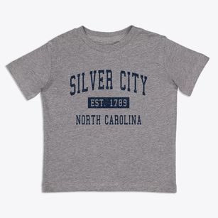 Silver City North Carolina Classic Established Toddler T-Shirt