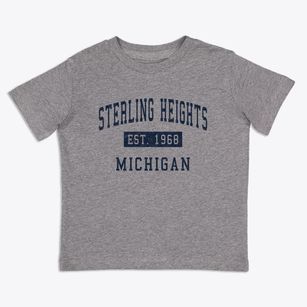 Sterling Heights Michigan Classic Established Toddler T-Shirt