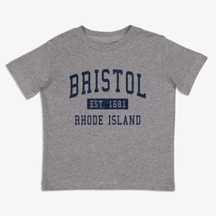 Bristol Rhode Island Classic Established Toddler T-Shirt